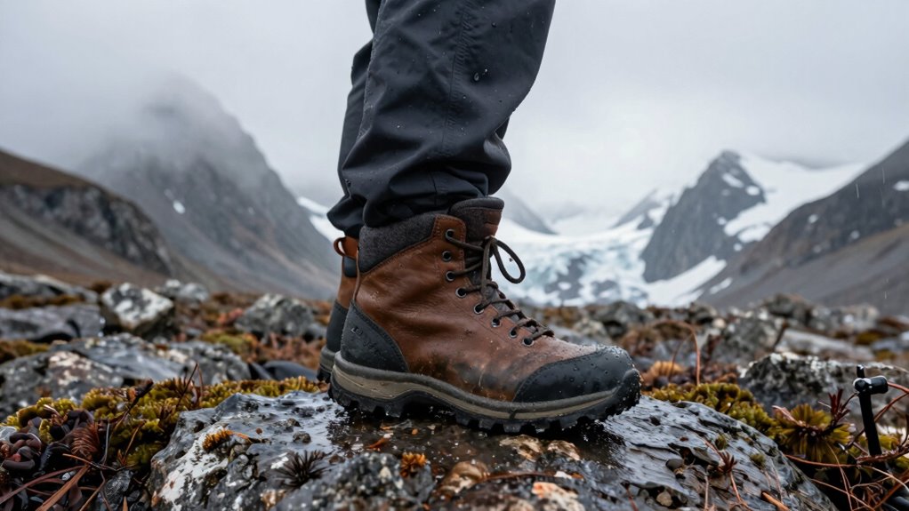 northern travel requires proper footwear
