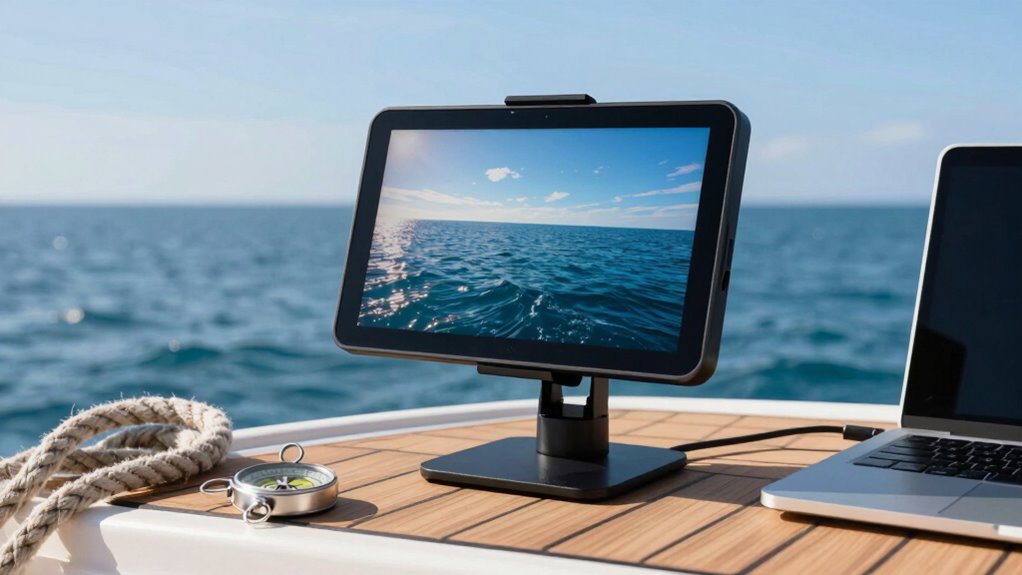portable durable maritime monitor