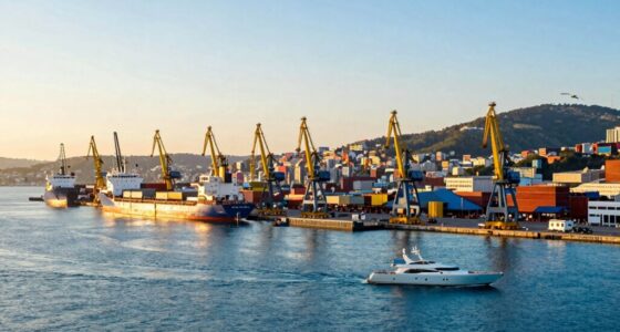 ports with scenic views