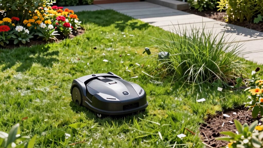 robotic mower yard considerations
