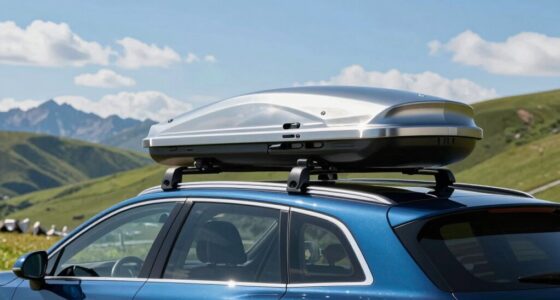 roof box impacts driving experience