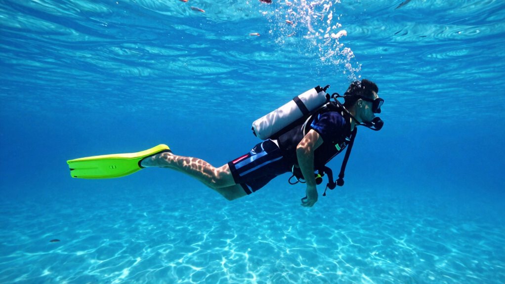 safe swimming with sea scooters
