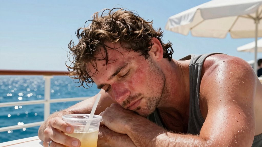 short cruises cause fatigue