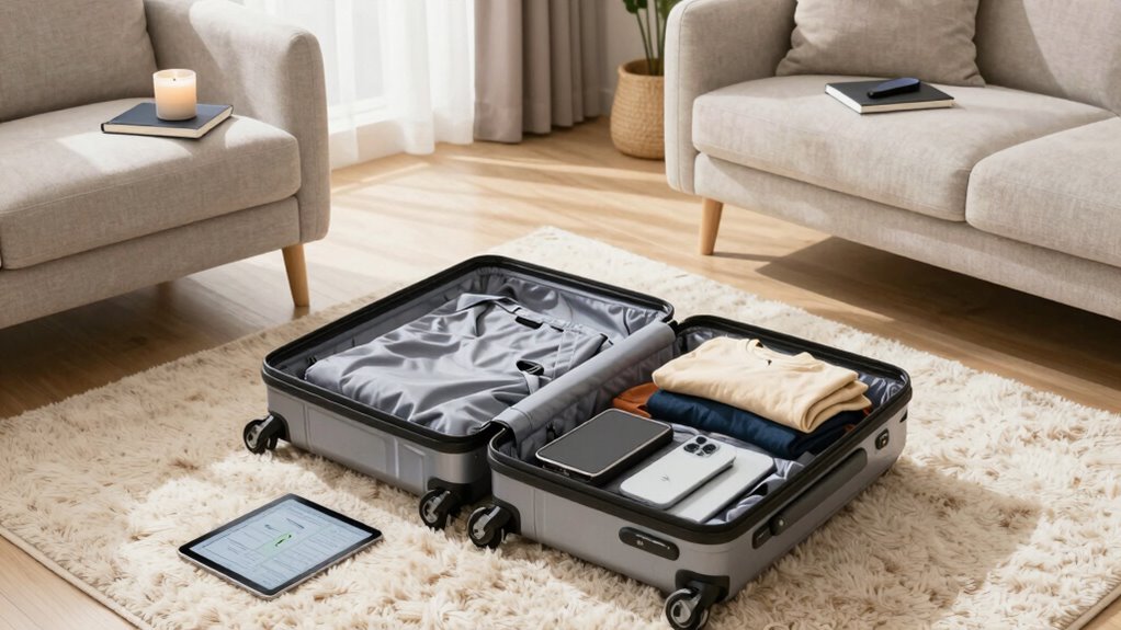 smart organized travel preparation