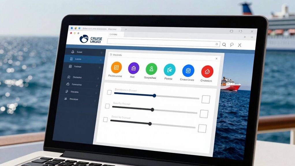 streamlined luxury cruise selection