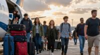 unexpected disembarkation emotions
