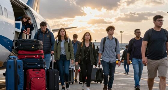 unexpected disembarkation emotions