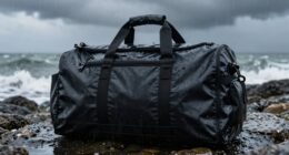 waterproof duffel s saving feature