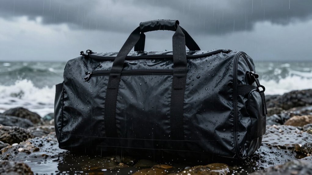 waterproof duffel s saving feature