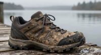wearing wrong shoes ashore