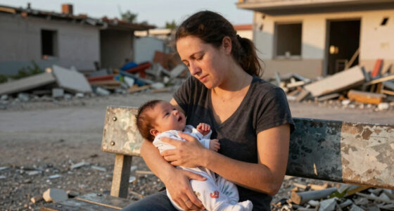 Mum rescued from Venezuela rubble with newborn baby tells BBC how he helped her survive