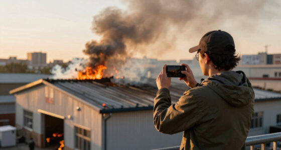Shelter-in-place ordered in LA as blaze engulfs roof of 500,000 sq-ft warehouse
