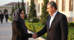 Speaker of Milli Majlis Sahiba Gafarova meets with Speaker of House of Representatives of Hashemite Kingdom of Jordan