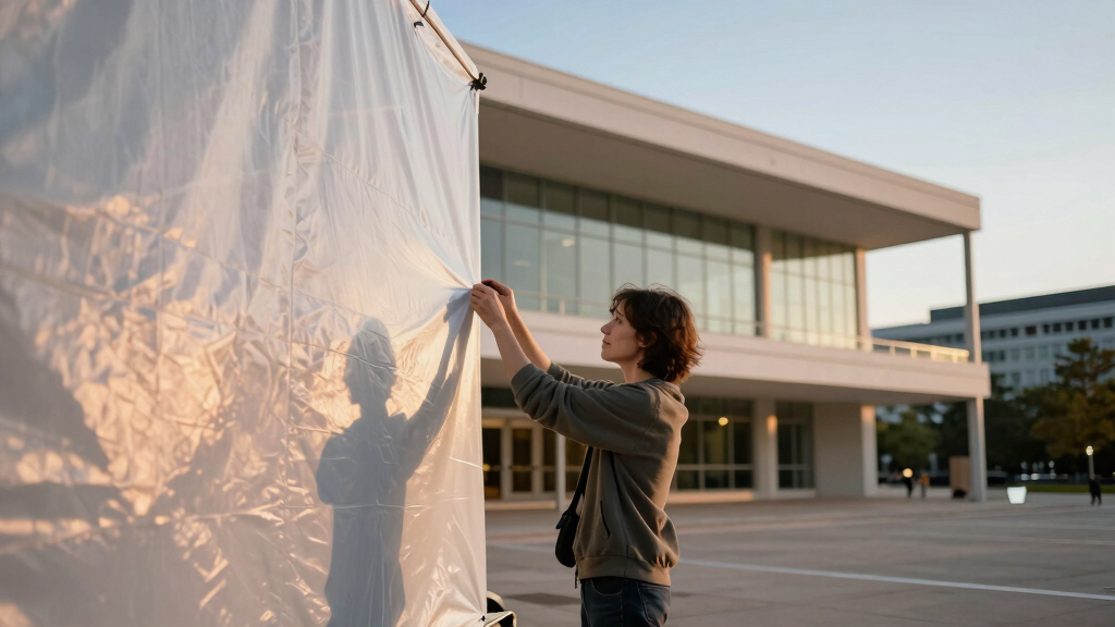 US judge orders Trump administration to explain tarp obscuring Kennedy Center facade