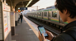 A voxel Tokyo in real Japan time – ride the Yamanote line and study Japanese