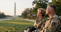 Bertram Couple, Both US Army Veterans, Take Honor Flight Trip To Washington DC - KVUE