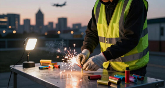 Chicago Plane Fireworks Strike