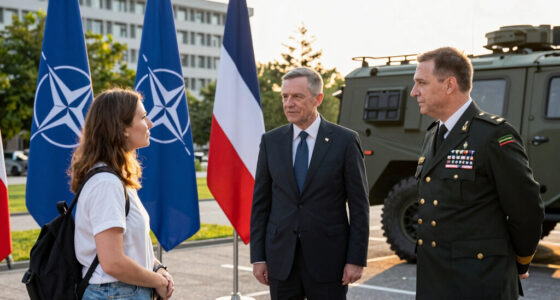Deputy Minister of Foreign Affairs met with Commander of NATO Headquarters Sarajevo Brigadier General James Fowler