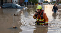 Major flooding on Bishop Ford in Chicago prompts rescue, ISP says