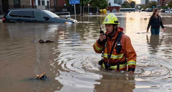 Major flooding on Bishop Ford in Chicago prompts rescue, ISP says