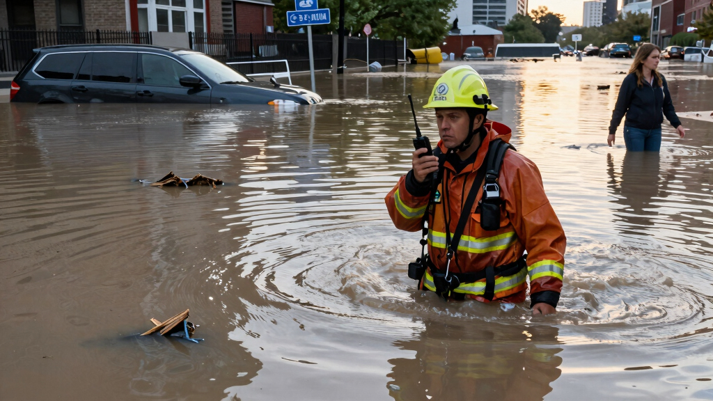 Major flooding on Bishop Ford in Chicago prompts rescue, ISP says