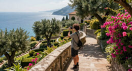 An Italian Villa With Terraced Gardens Takes In The Sea From The Celebrity-Loved Amalfi Coast