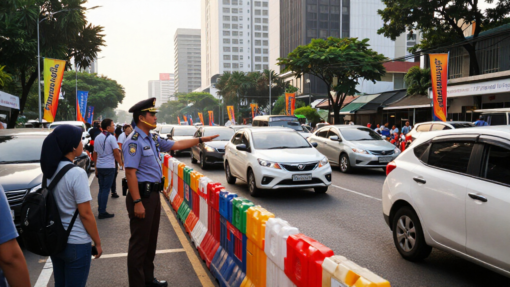Rekayasa Lalu Lintas 17 Agustus Di Jakarta: Ini Daftar Jalan Yang Terdampak Dan Rute Alternatifnya - AFU.id