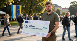 Commission Disburses €3.3 Billion In Defence Funding To Ukraine