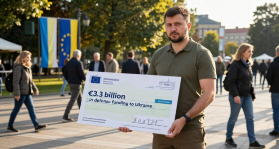 Commission Disburses €3.3 Billion In Defence Funding To Ukraine