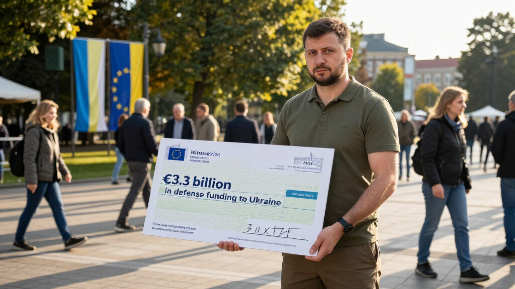 Commission Disburses €3.3 Billion In Defence Funding To Ukraine