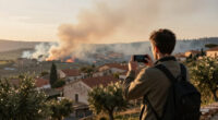 Wildfires Threaten Homes Across Sicily, Italy