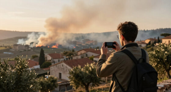 Wildfires Threaten Homes Across Sicily, Italy