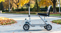 Fall Travel Review: Lightweight Folding 4-Wheel Mobility Scooter
