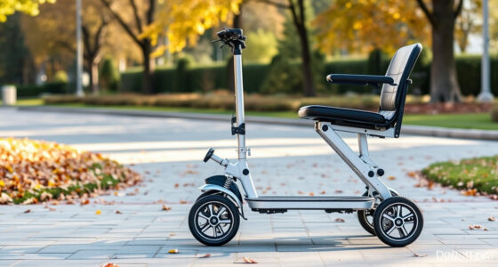 Fall Travel Review: Lightweight Folding 4-Wheel Mobility Scooter