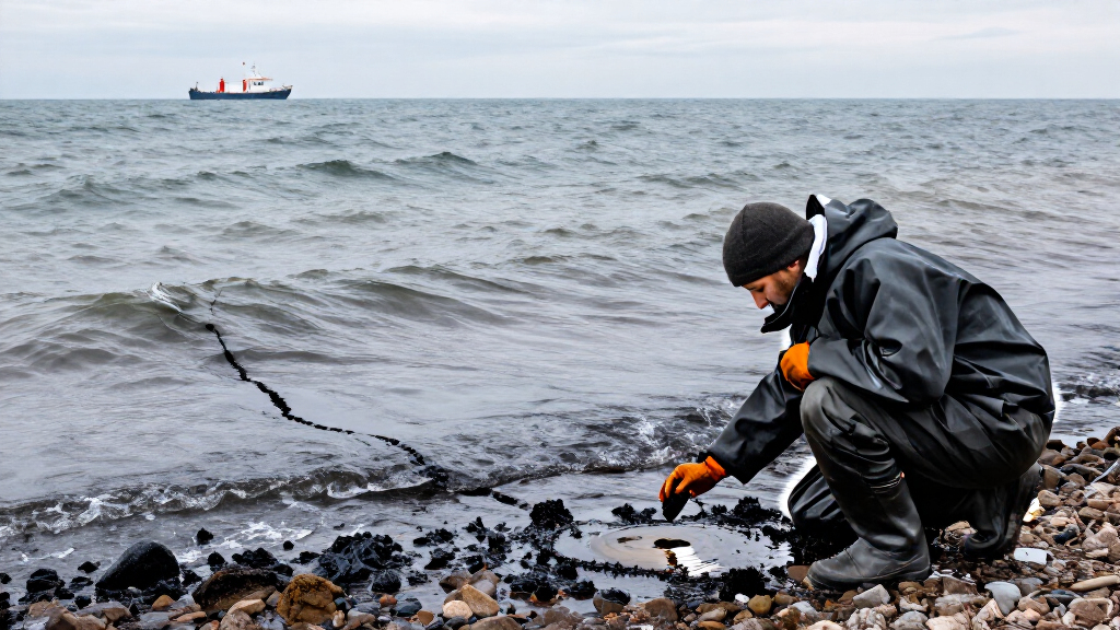 Greenpeace Reports Another Huge Oil Slick In The Black Sea Following An Attack On A Tanker Off Sochi’s Coastline. Russia Denies Any Pollution But Has Declared A H Alert.