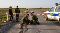 Munition Falls Near Moldovan Checkpoint On Border With Ukraine, Injures Border Guard